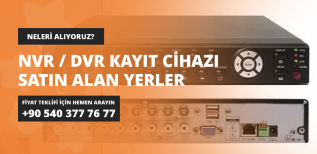 Nvr / Dvr Kayıt Cihazı Satın Alan Yerler